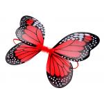 Drugelio sparnai „ Fairy wings “, Raudoni